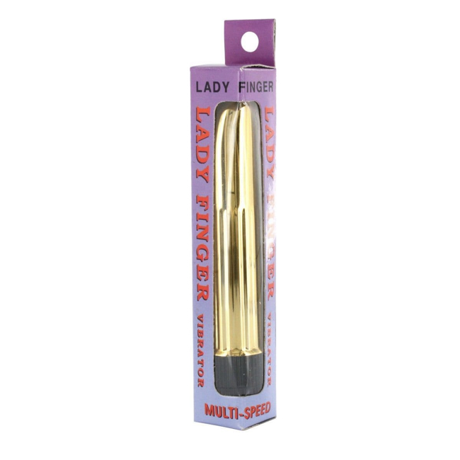 Ladyfinger Mini Vibrator (Gold)